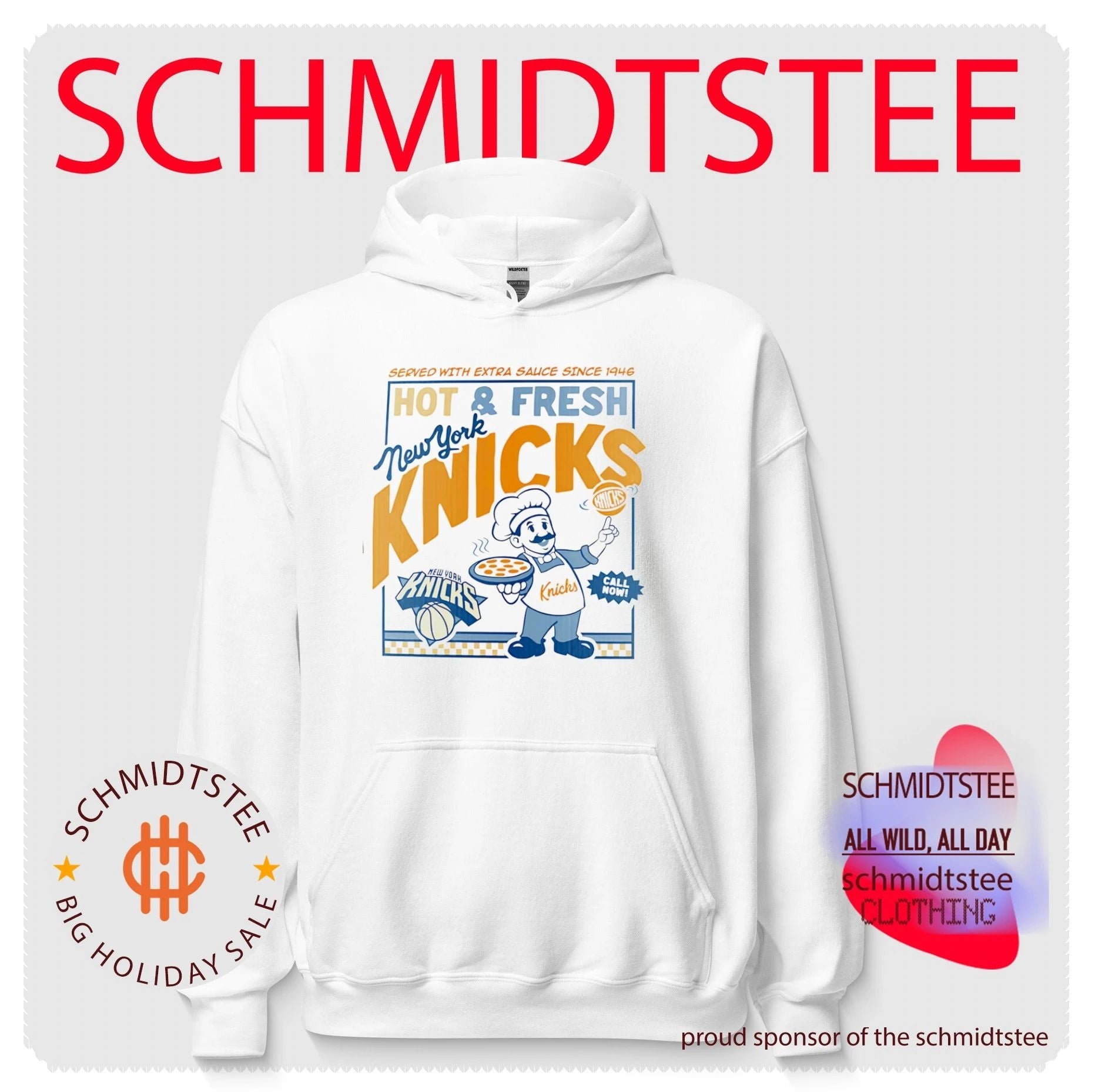 New York Knicks Hot and Fresh Served with extra sauce since 1946 shirt