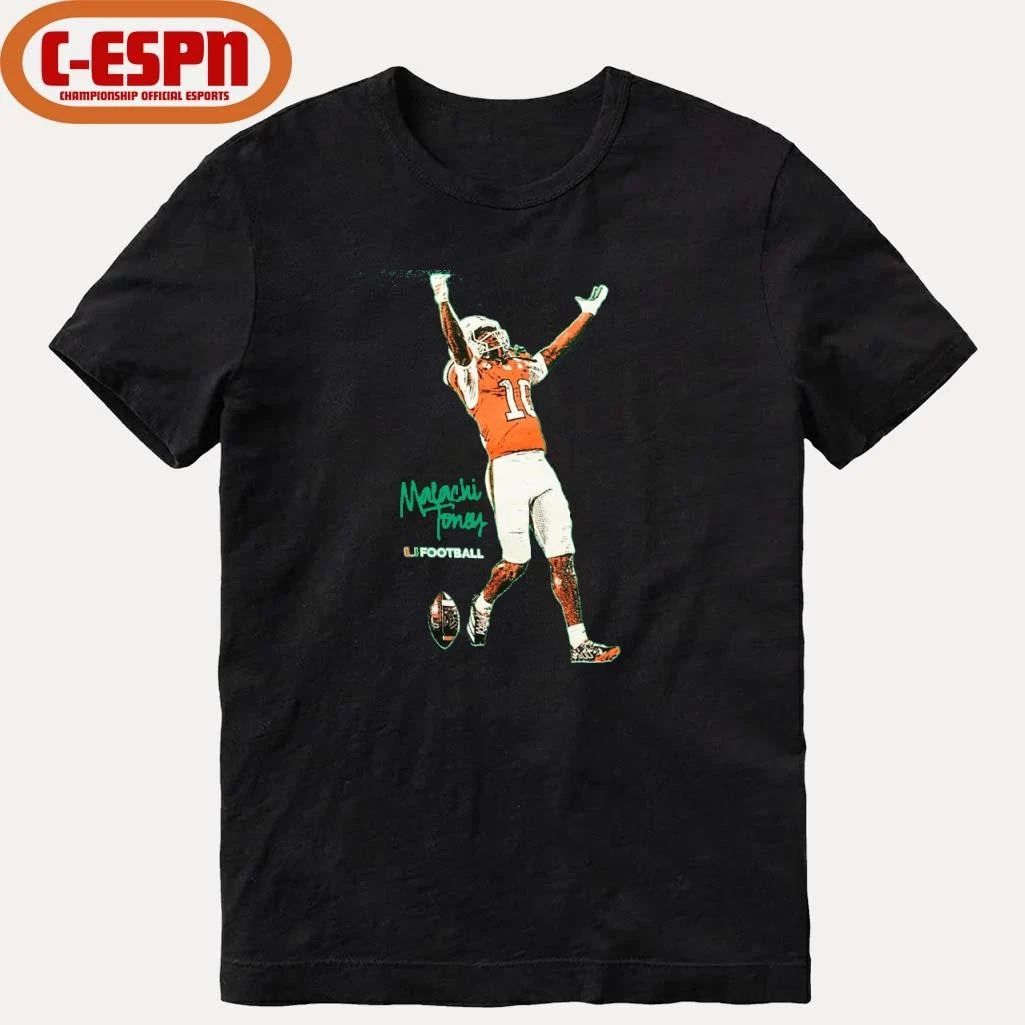 Dj Khaled Malachi Toney Miami Football Shirt