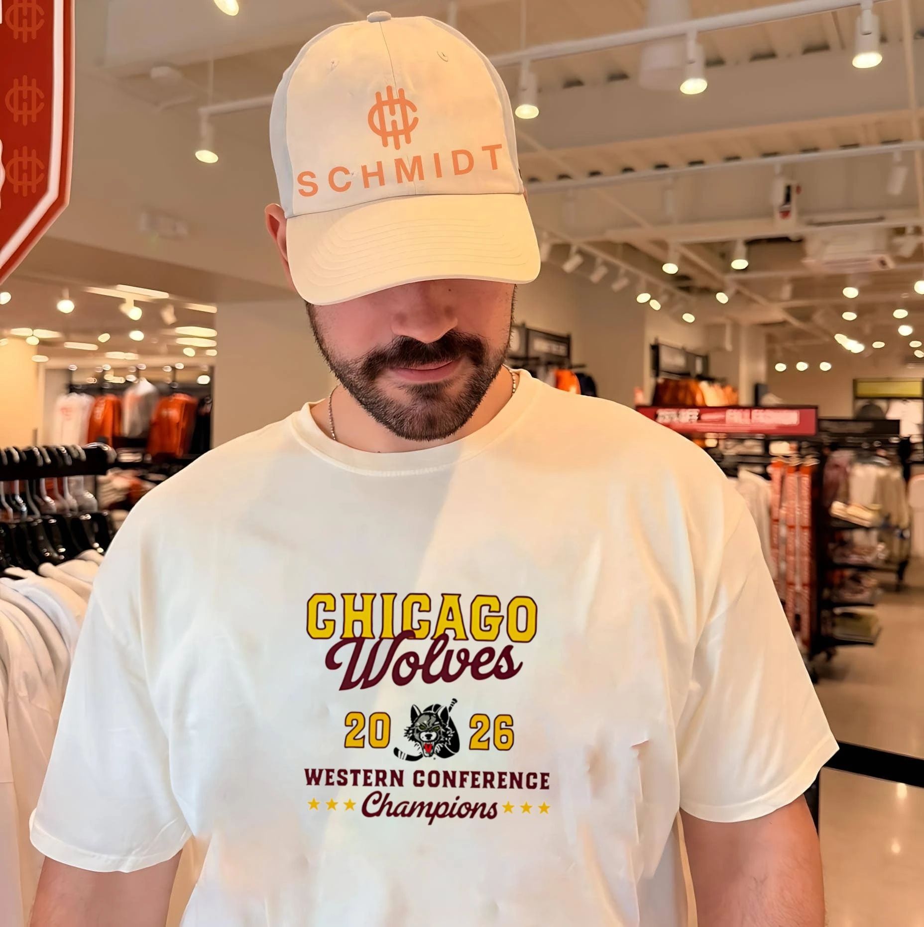 Chicago Wolves 2026 Western Conference Champions classic shirt
