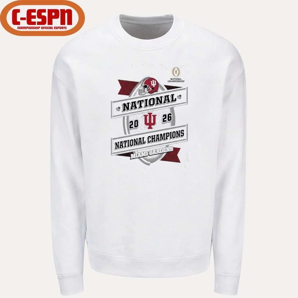 National Champions 2026 Indiana Hoosiers Football, Miami Gardens T-Shirt