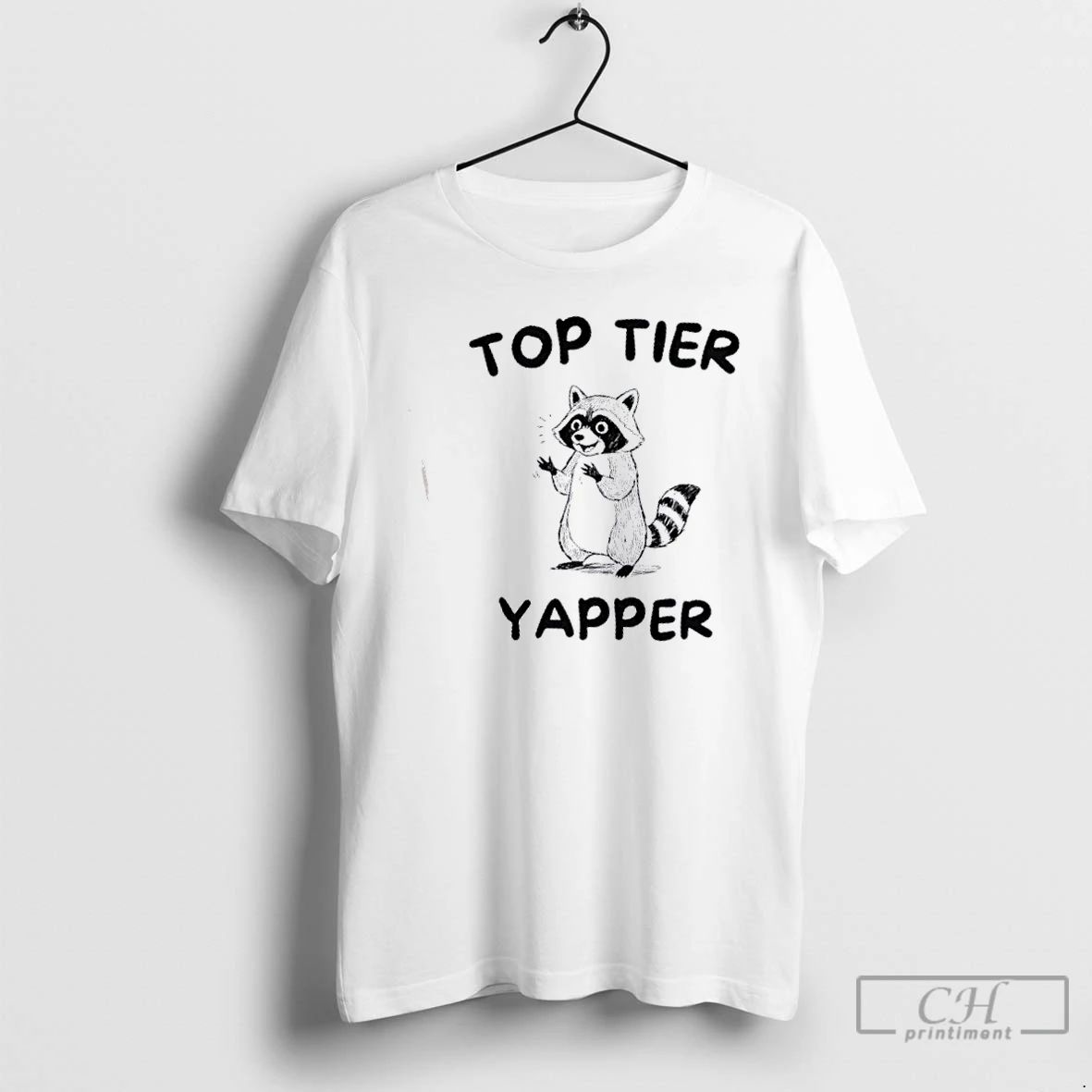 Premium Raccoon Top Tier Yapper T Shirts