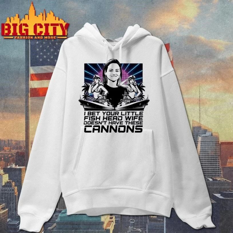JPMorgan I Bet Your Little Asian Fish Head Wife Doesn’t Have These Cannons Shirt