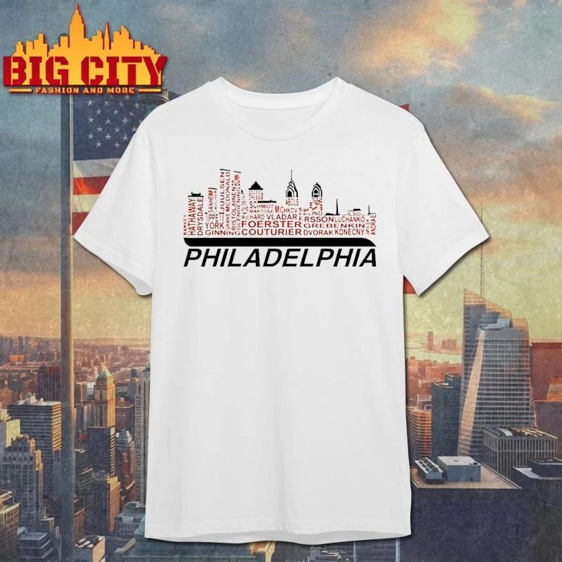 Michkov Couturier Foerster Konecny And Zegras Philadelphia Flyers Hockey Shirt