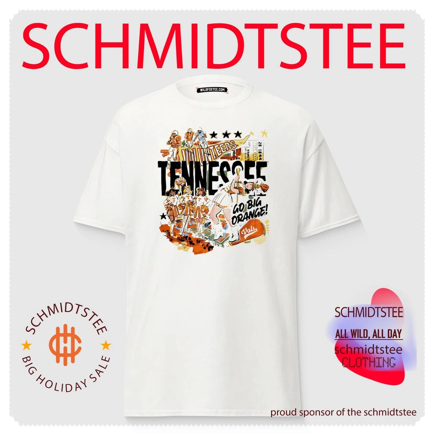 Tennessee Volunteers Go Big Orange Vintage School Spirit shirt