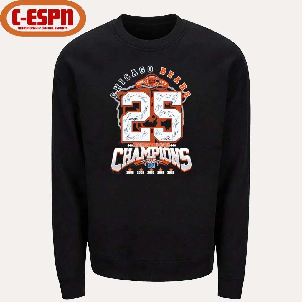 Chicago Bears 14-3 NFC North Division Champions Shirt