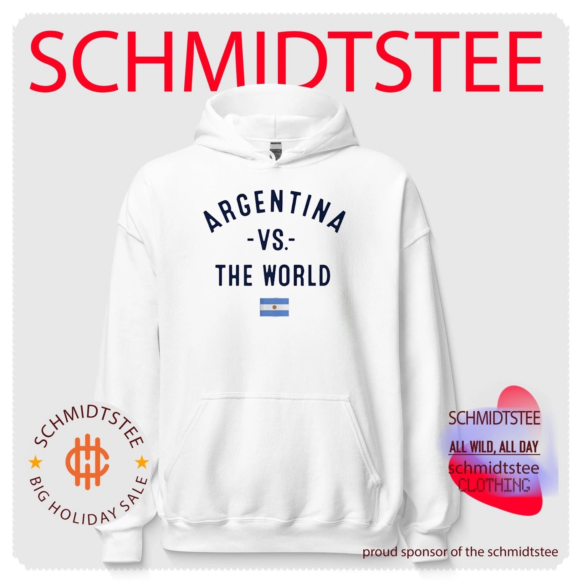 Argentina vs The World 2026 flag shirt
