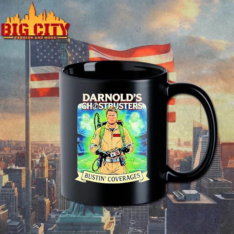 Seattle Sam Darnold Darnolds Ghostbusters Bustin Coverages Shirt