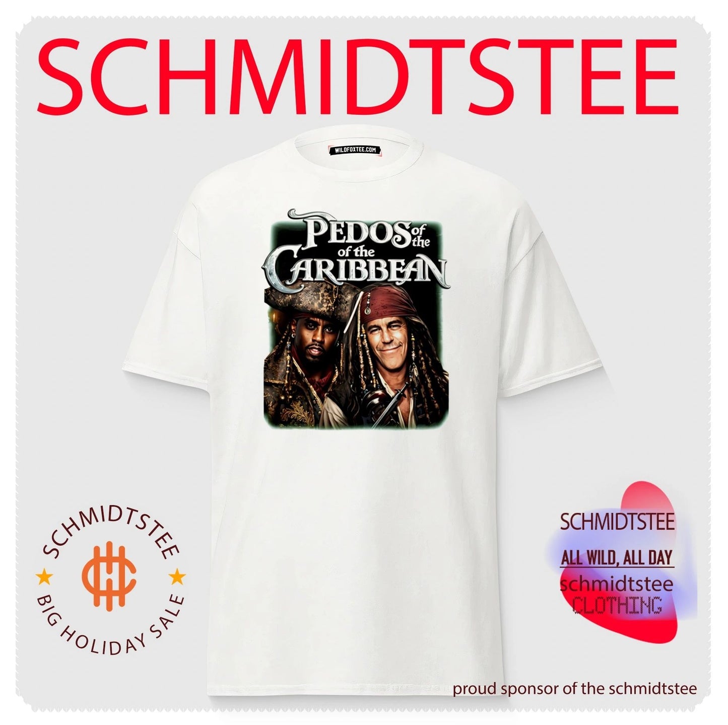Pedos Of The Carribean Epstein Diddy Shirt