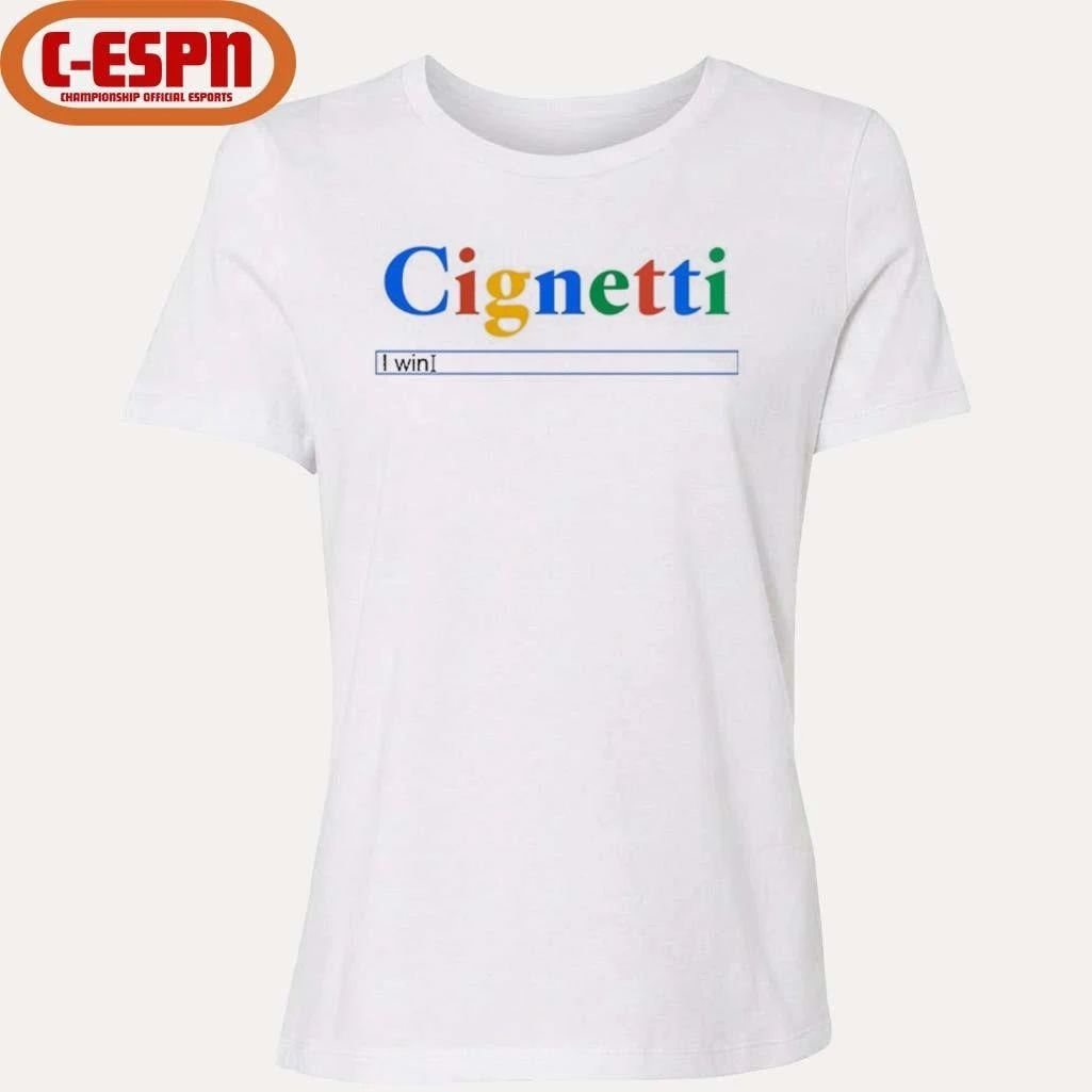 Google Curt Cignetti I Win National Champions Shirt