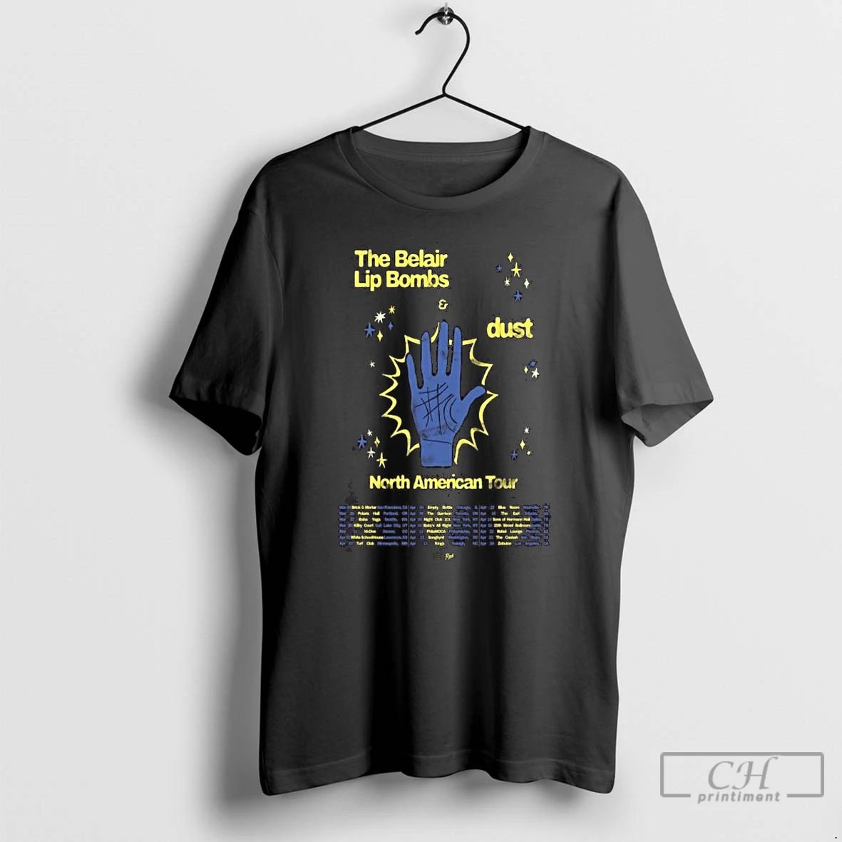 Premium The Belair Lip Bombs North American Tour 2026 Long Sleve T Shirts