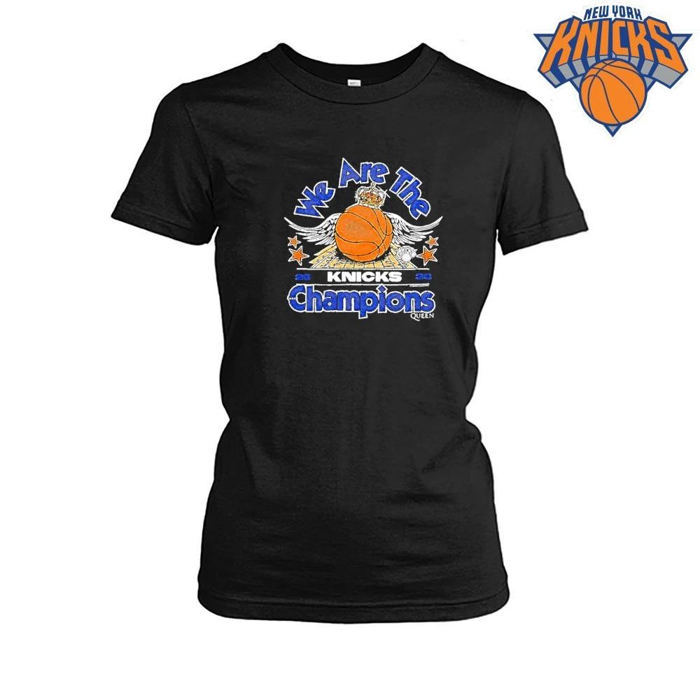 New York Knicks X Queen We Are The Champions 2026 Nba Finals Champs Shirt