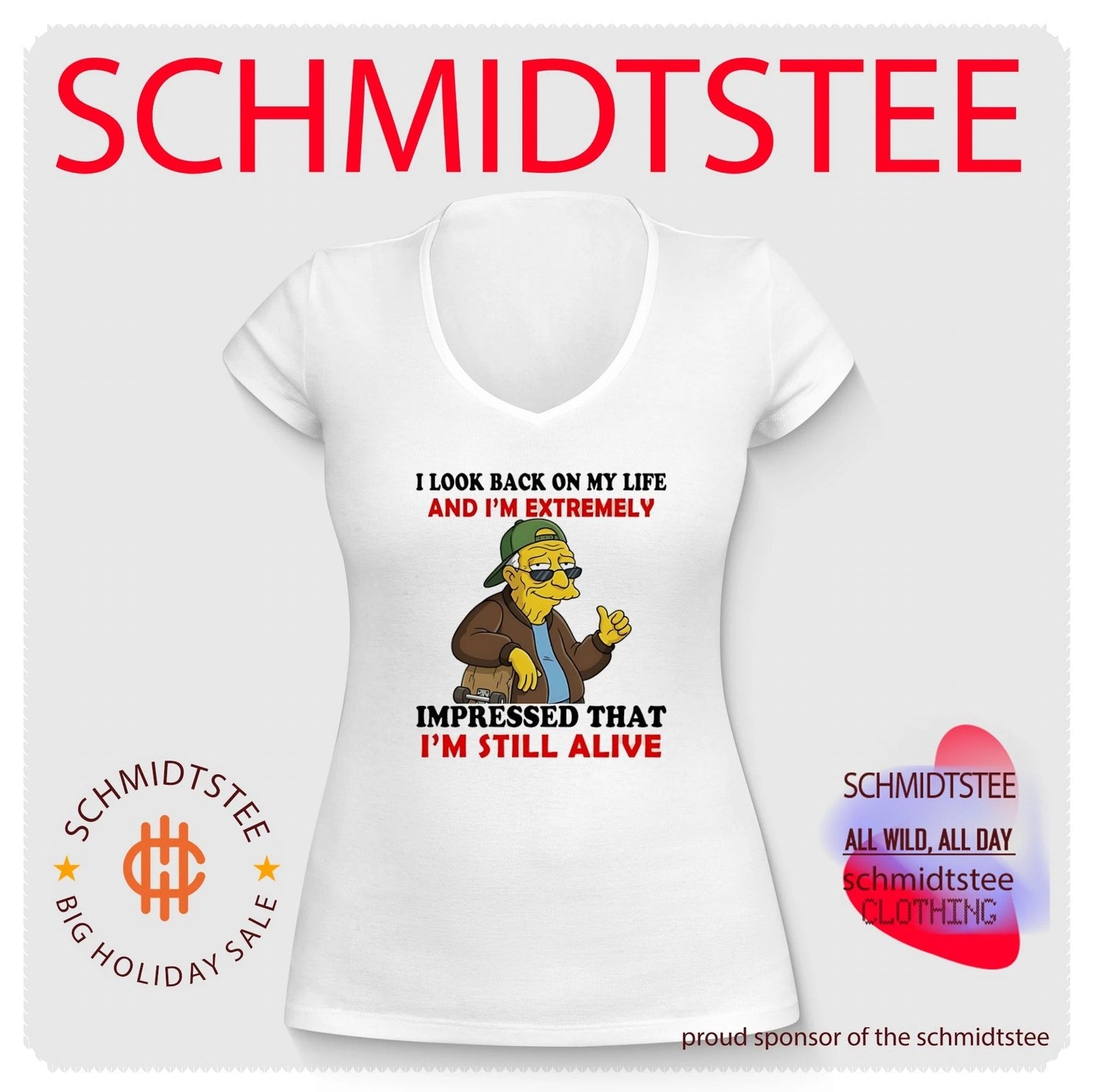 I look back on my life and I’m extremely imptressed that Hans Moleman shirt