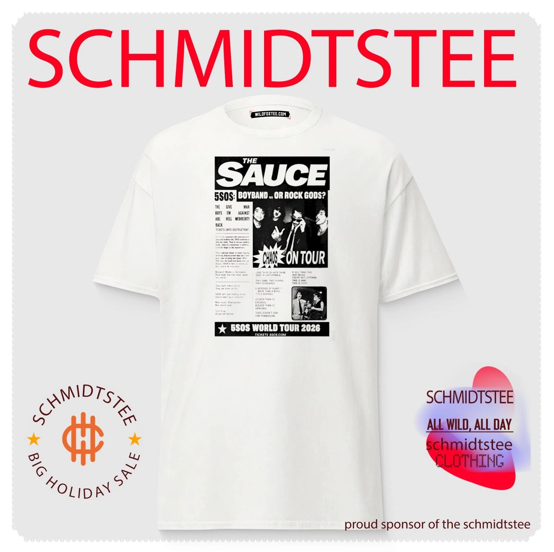 The Sauce 5 Seconds of Summer Shirt