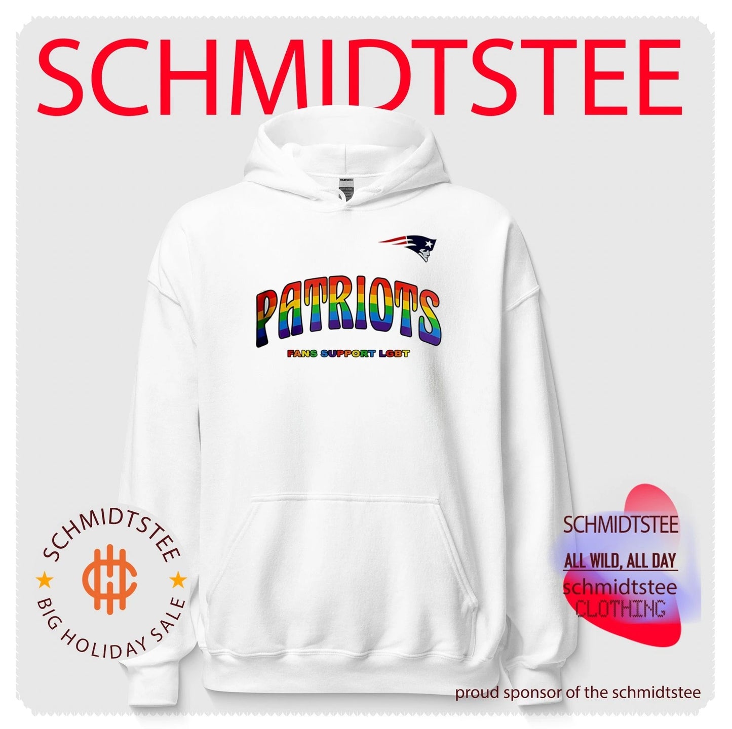 New England Patriots Fans Support LGBT Pride Month shirt