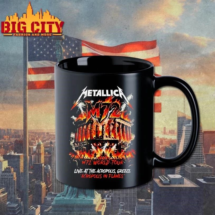Metallica M72 World Tour Athens Show At Olympic Stadium Greece Athens Invasion On May 9 2026 Shirt