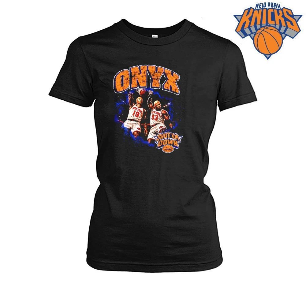 New York Knicks Onyx Shut Em Down NBA Finals 2026 Graphic T Shirt