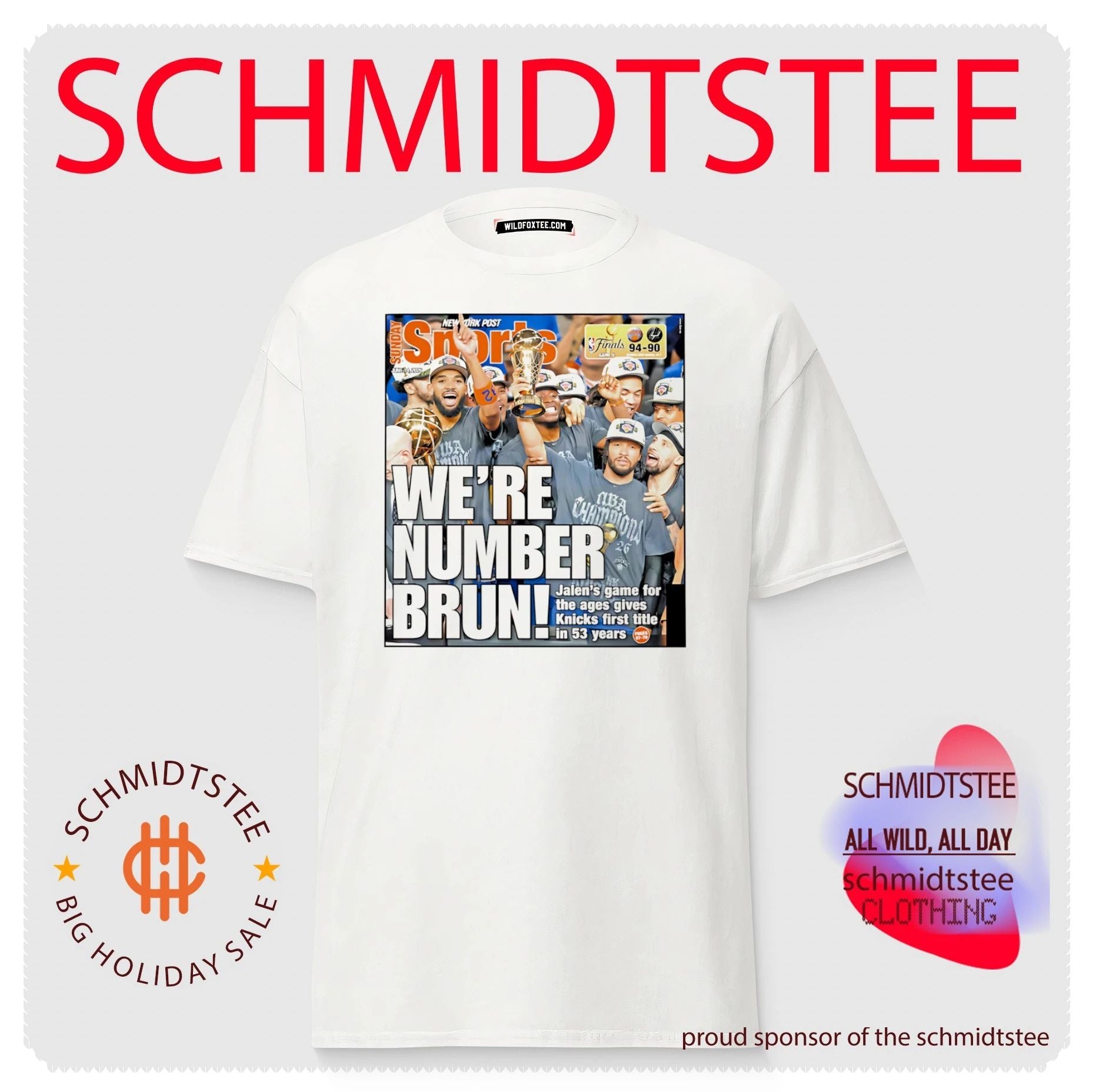 New York Knicks 2026 NBA Finals Champions we’re number Brun Newspaper Cover shirt
