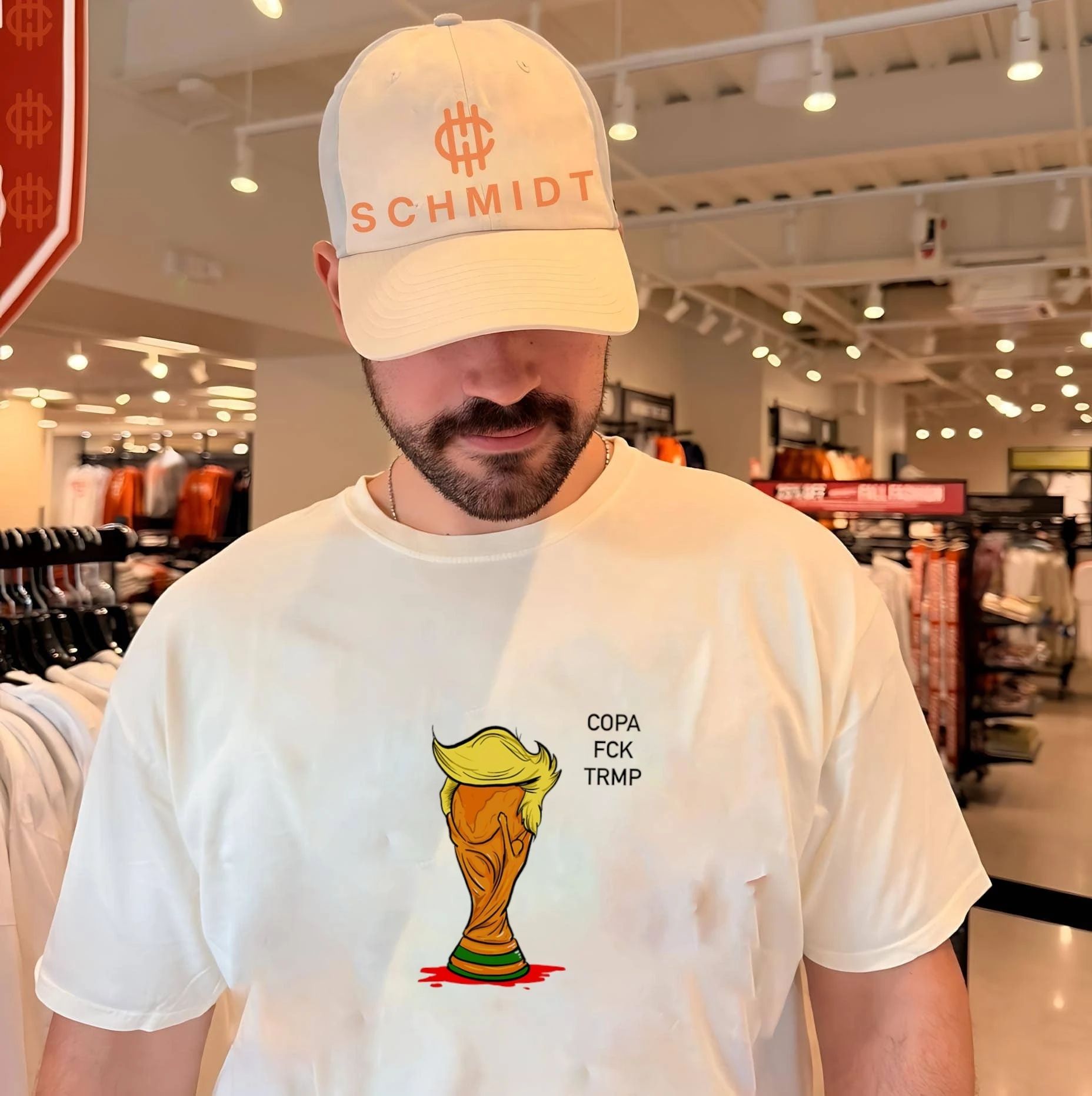 Copa Fuck Trump World Cup satirical shirt