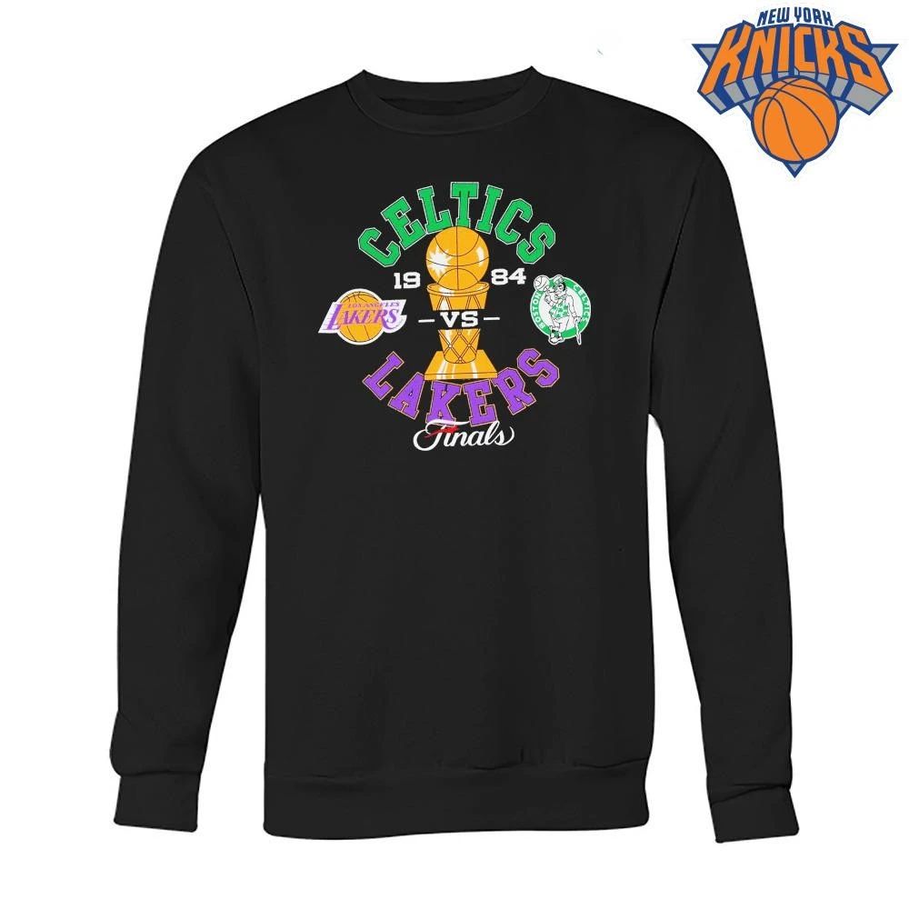 Los Angeles Lakers vs Boston Celtics 1984 NBA Historic Finals Mitchell & Ness Vintage Shirt