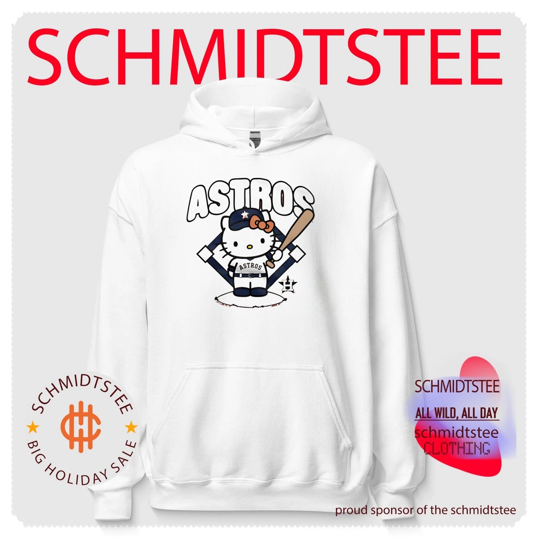 Houston Astros Hello Kitty x MLB shirt