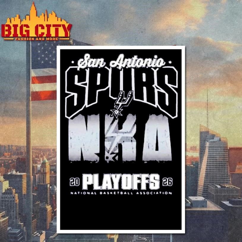 San Antonio Spurs NBA Playoffs 2026 National Basketball Association Shirt