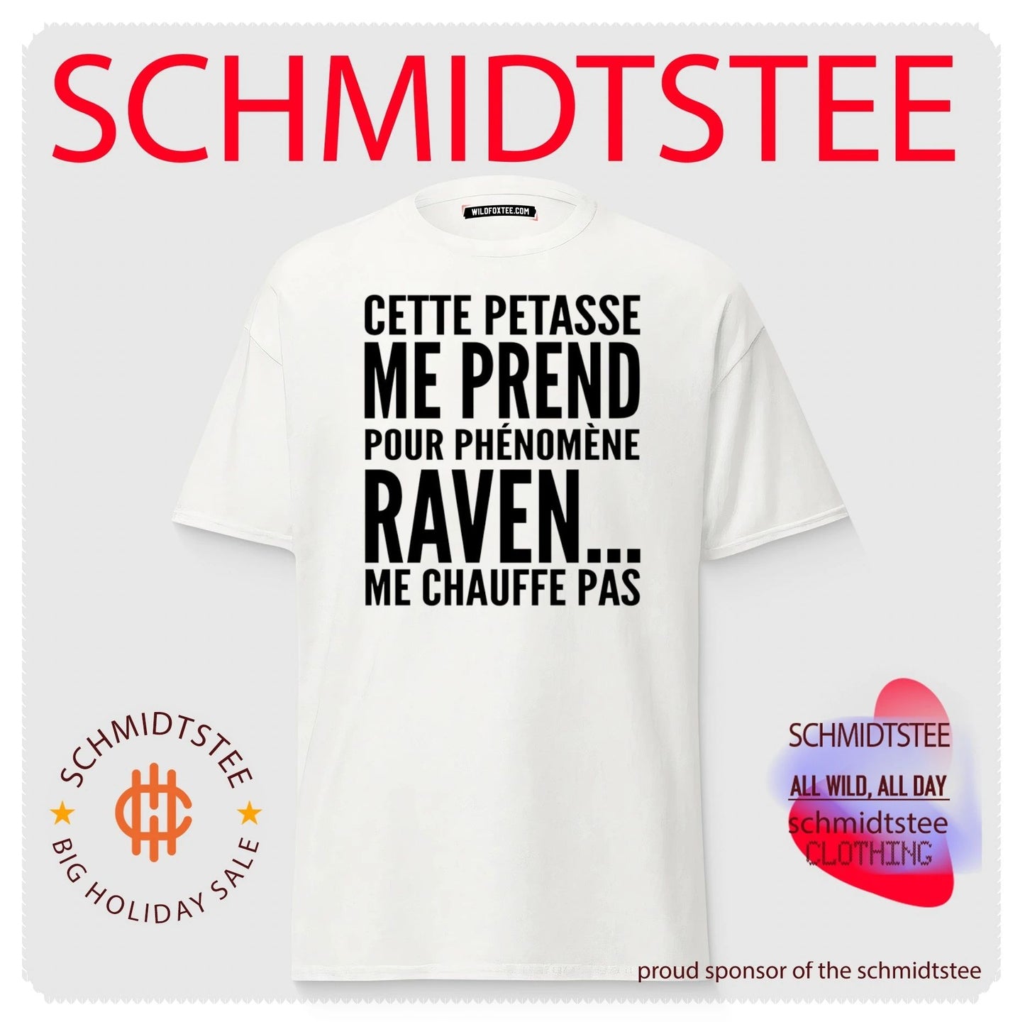Cette petasse me prend pour phenomene raven shirt