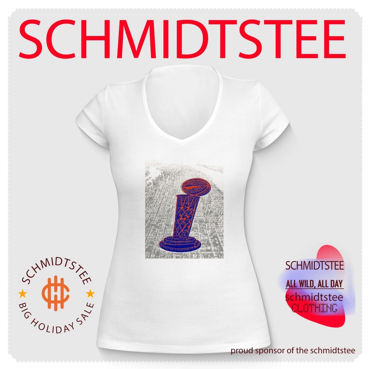 New York Knicks City of Champions Park trophy shirt