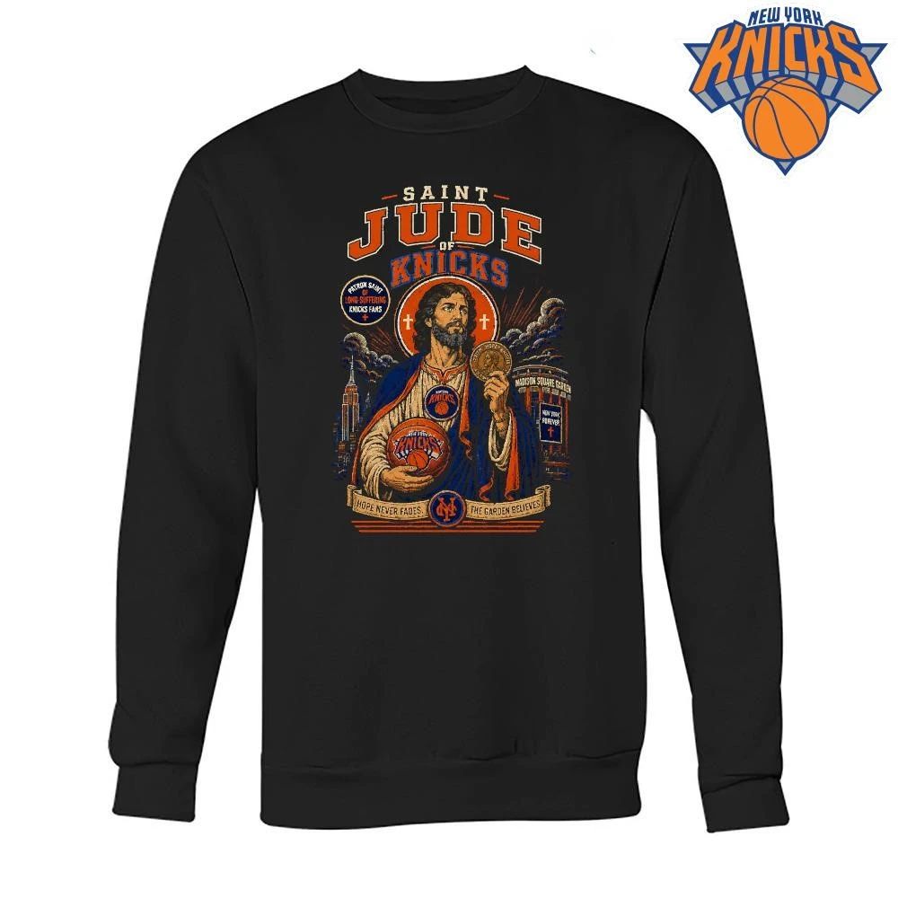 Saint Jude Of Knicks Patron Saint Long Suffering Fans New York Knicks NBA Champions 2026 Shirt