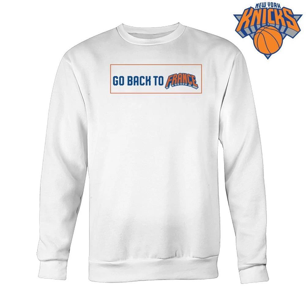 New York Kinicks NBA Finals 2026 Go Back To France Shirt