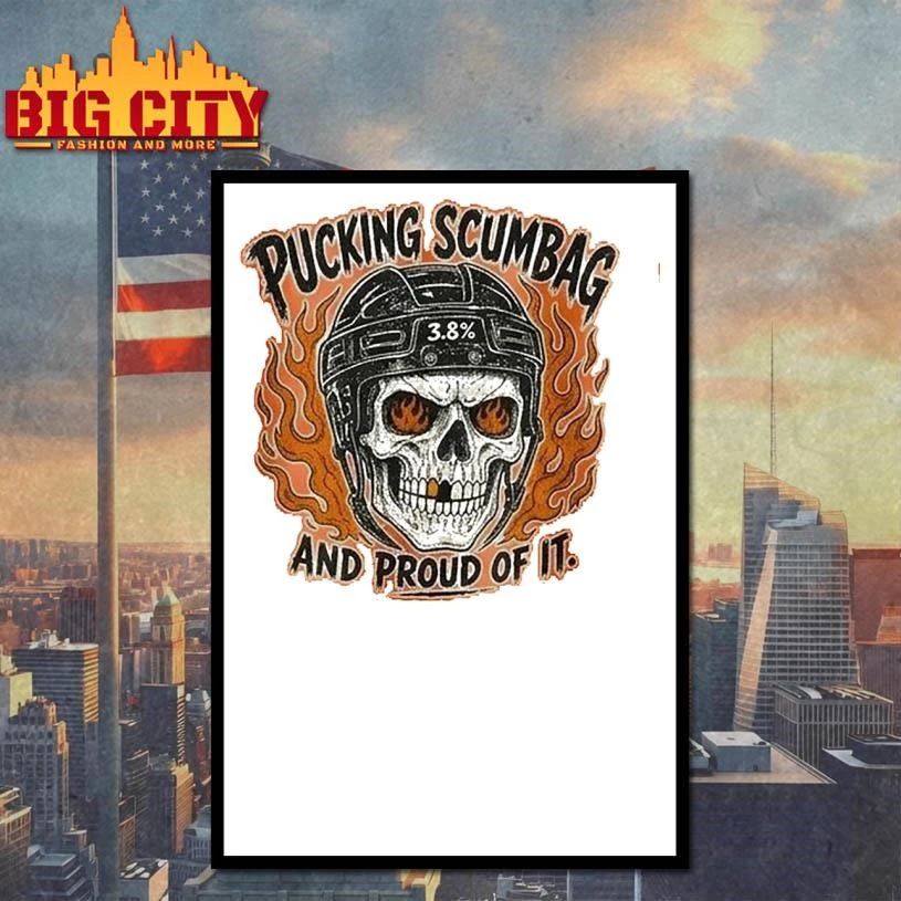 Awesome Pucking Scumbag And Proud Of It 3.8% Shirt
