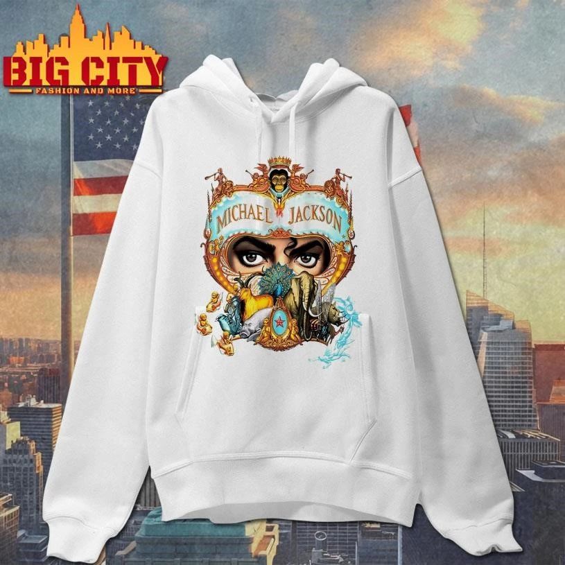 Michael Movie JAAFAR JACKSON 1992 Michael Jackson Dangerous World Tour Shirt