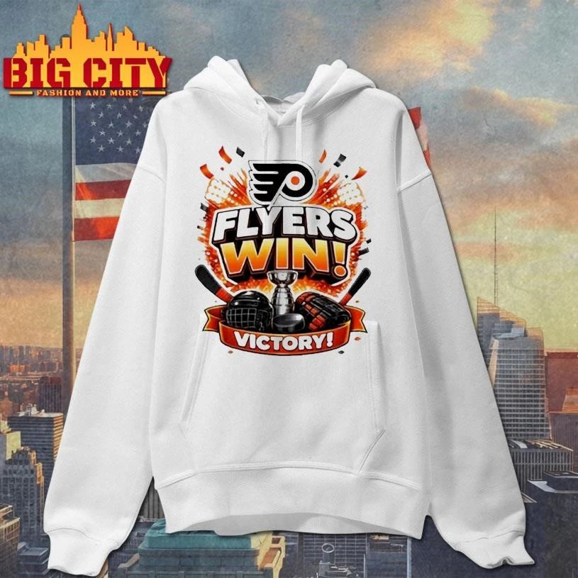 Premium Philadelphia Flyers win victory ICE HOCKEY Shirt
