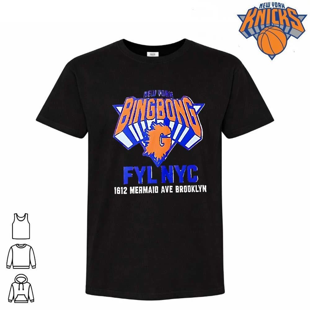 New York Bing Bong New York Knicks Nba Basketball Finals Fyl Nyc 2026 1612 Mermaid Ave Brooklyn Shirt