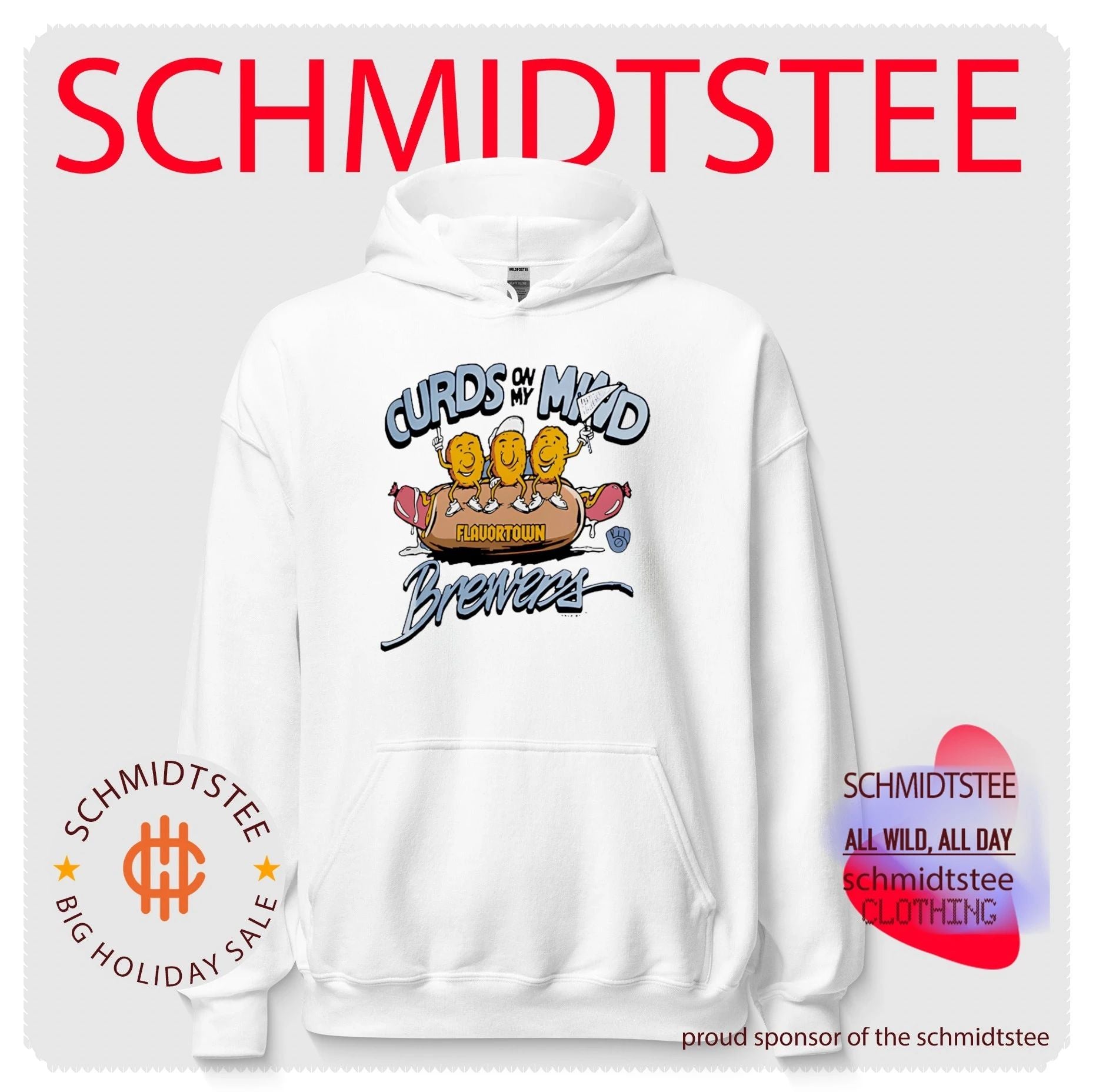 Milwaukee Brewers Curds on mind food shirt