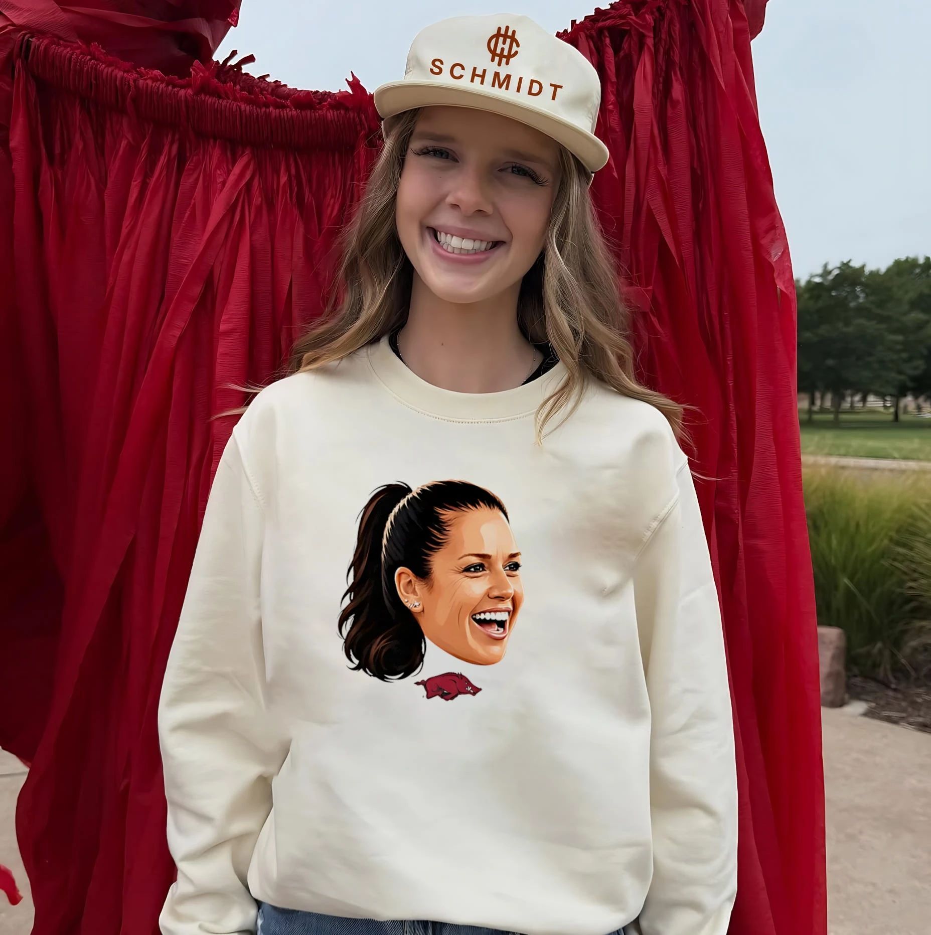 Arkansas Razorbacks Kailey Wyckoff caricature shirt