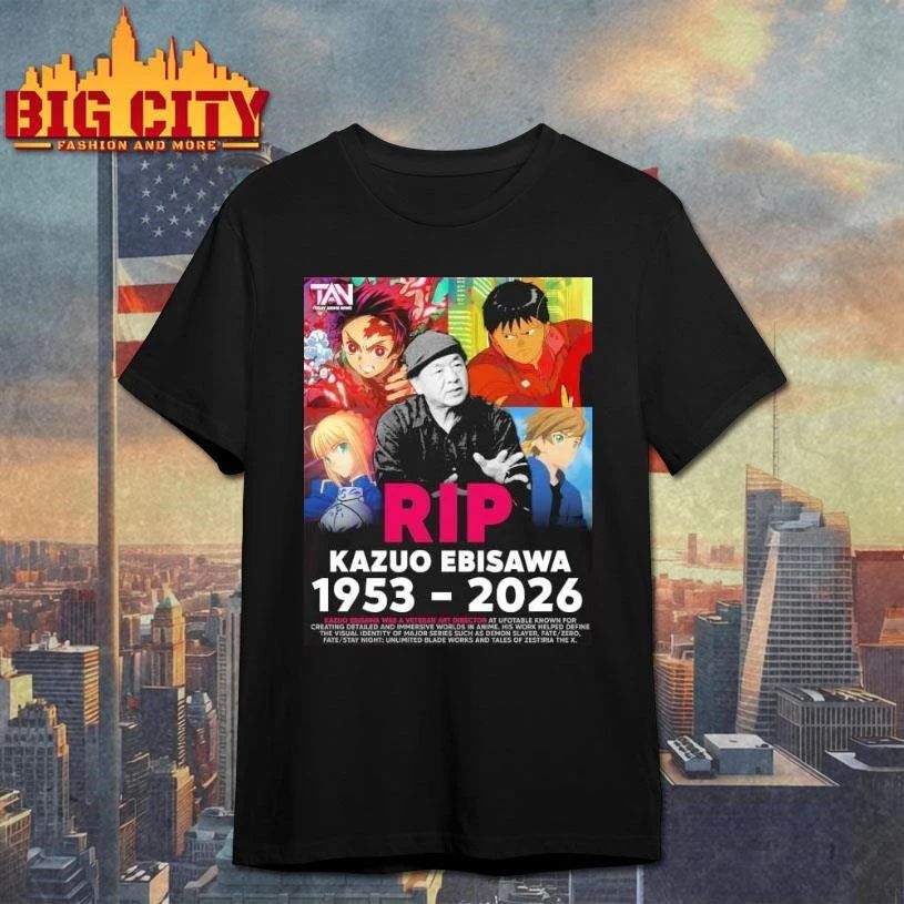 Awesome Rip Kazuo Ebisawa 1953-2026 Shirt