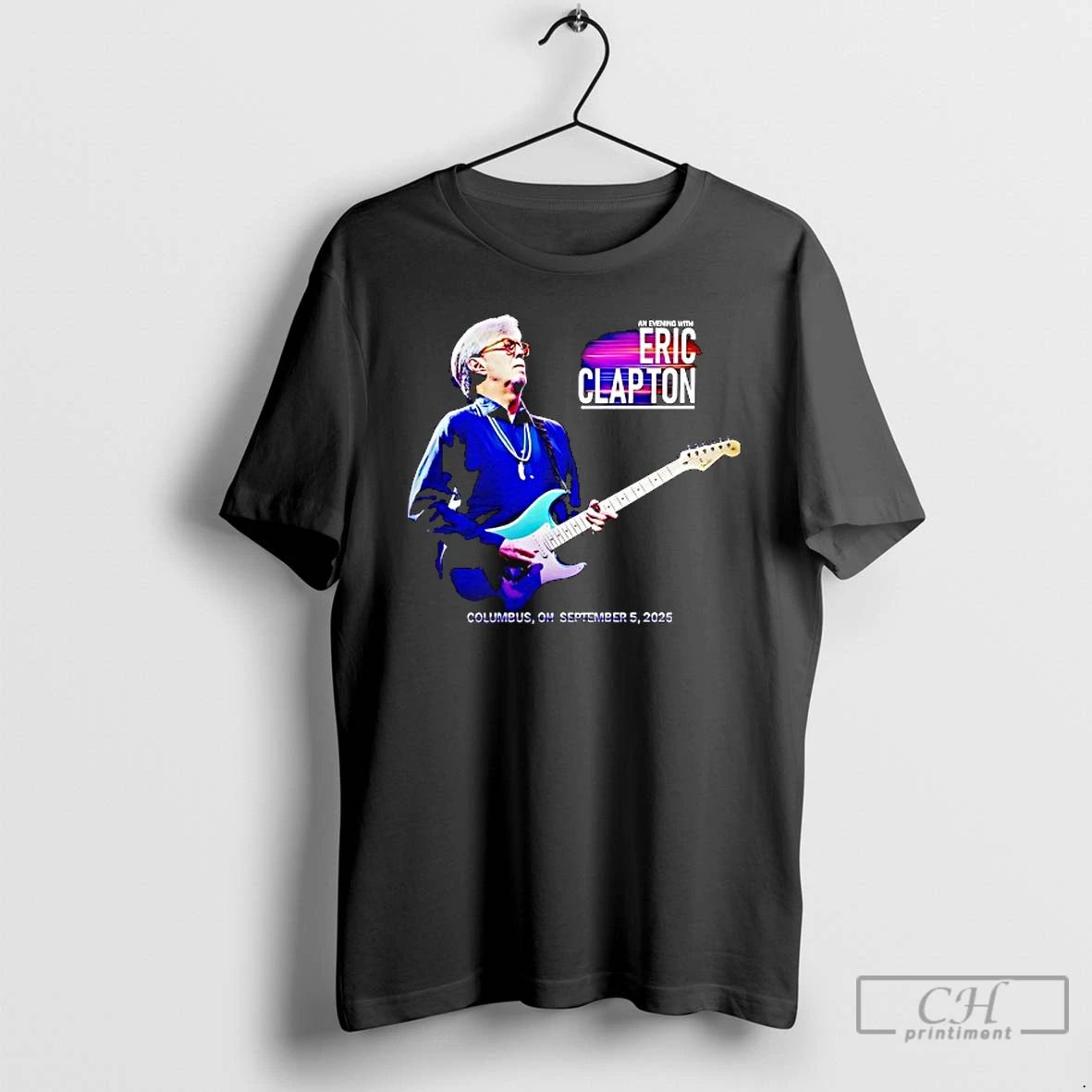 Premium An Evening With Eric Clapto Columbus 2025 T Shirts