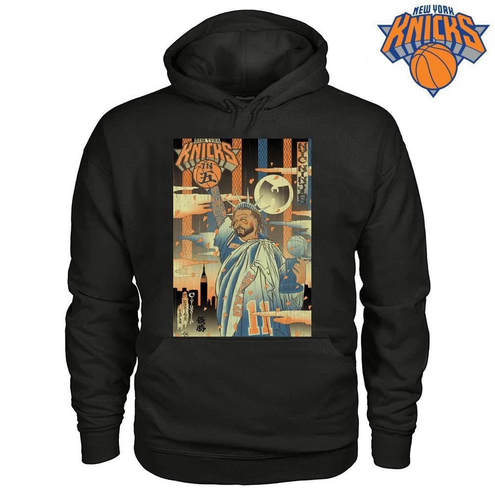 Jalen Brunson Number 11 Statue of Liberty Wu Tang New York Knicks Champions NBA 2026 Shirt