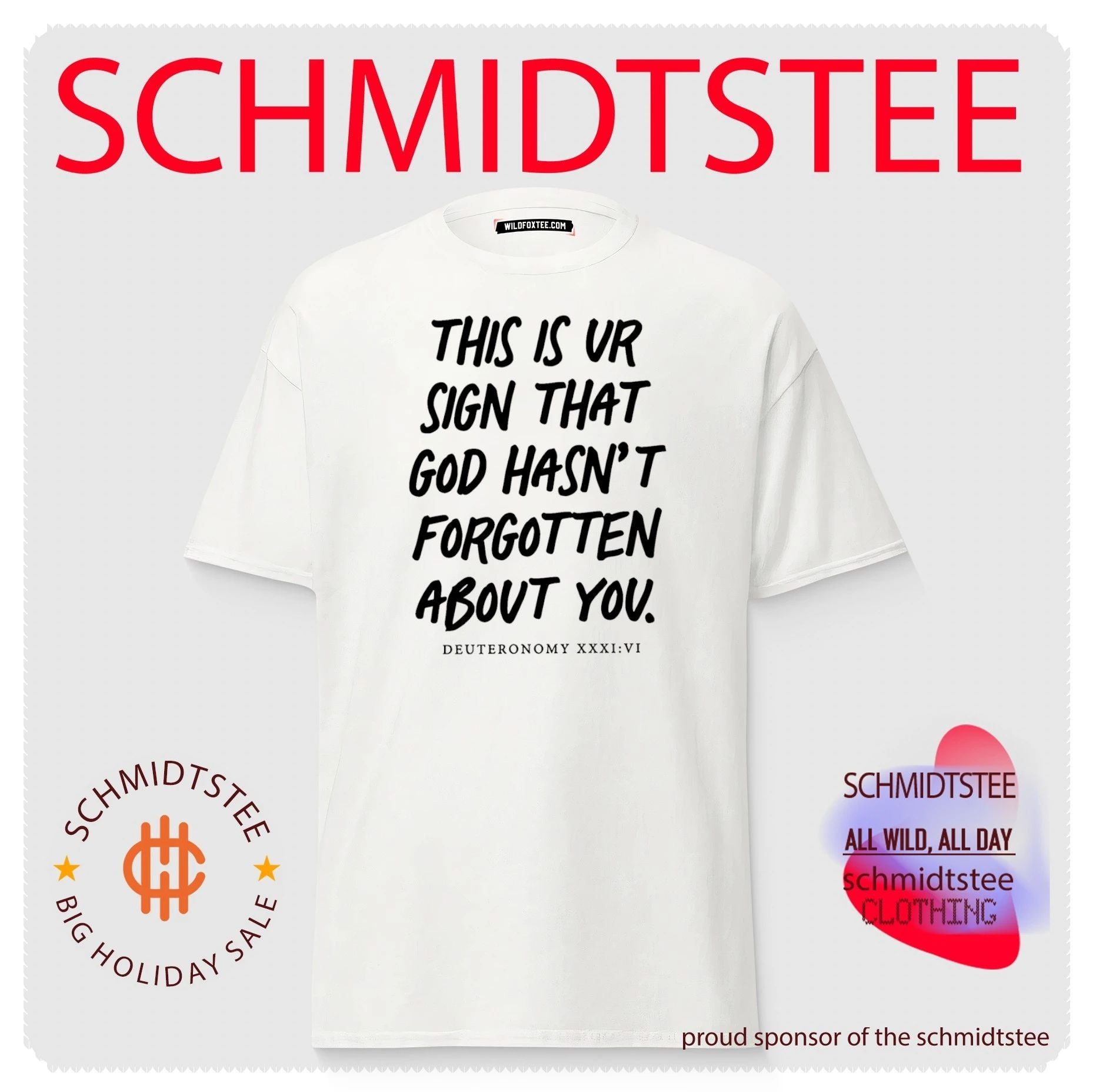 This is ur sign that god hasn’t forgotten about you shirt