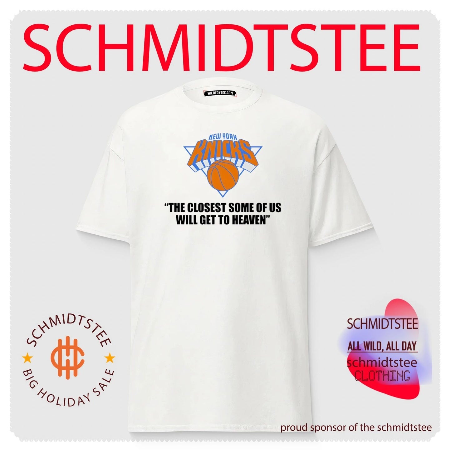 Knicks The Closest Some Of Us Will Get To Heaven Shirt
