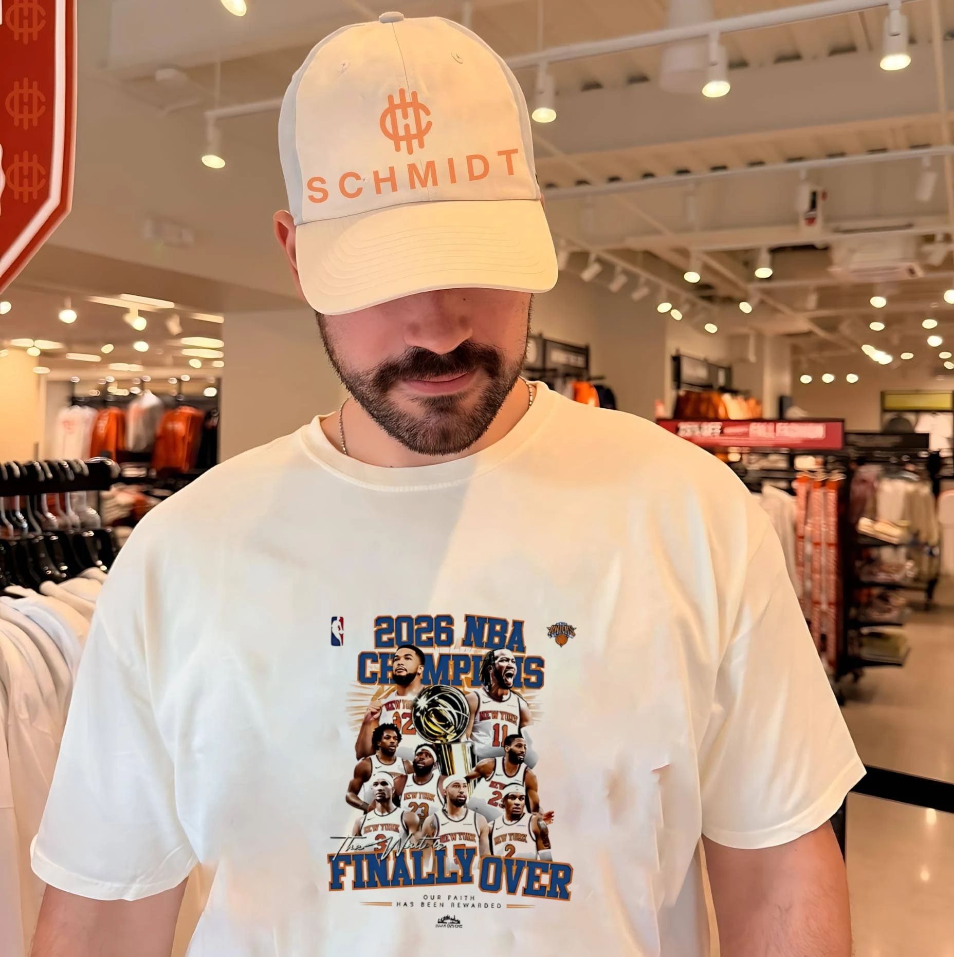 NY Knicks 2026 NBA Champions finally over our faith has been rewarded shirt