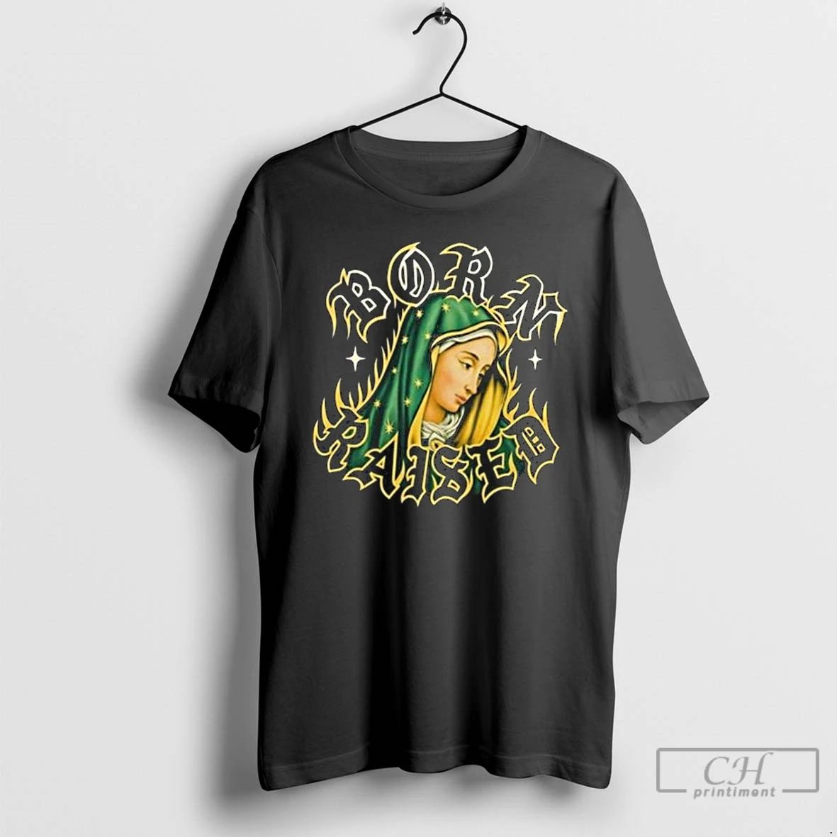 Premium Bornxraised God Loves The Homies 2025 Long Sleve T Shirts