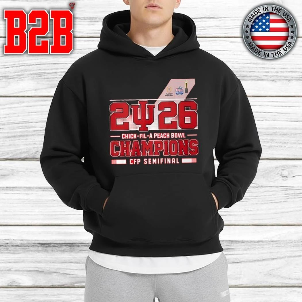 2026 Chick-Fil-A Peach Bowl Champions CFP Semifinal Shirt