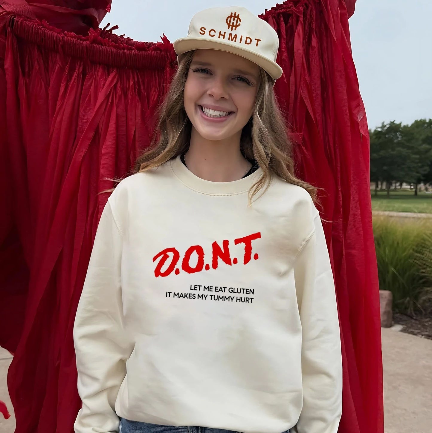 DONT let me eat gluten it makes my tummy hurt shirt