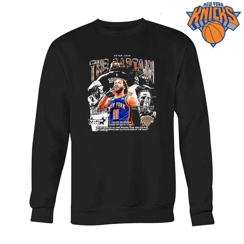 New York Knicks Champions NBA 2026 Jalen Brunson The Captain King Of NY Shirt