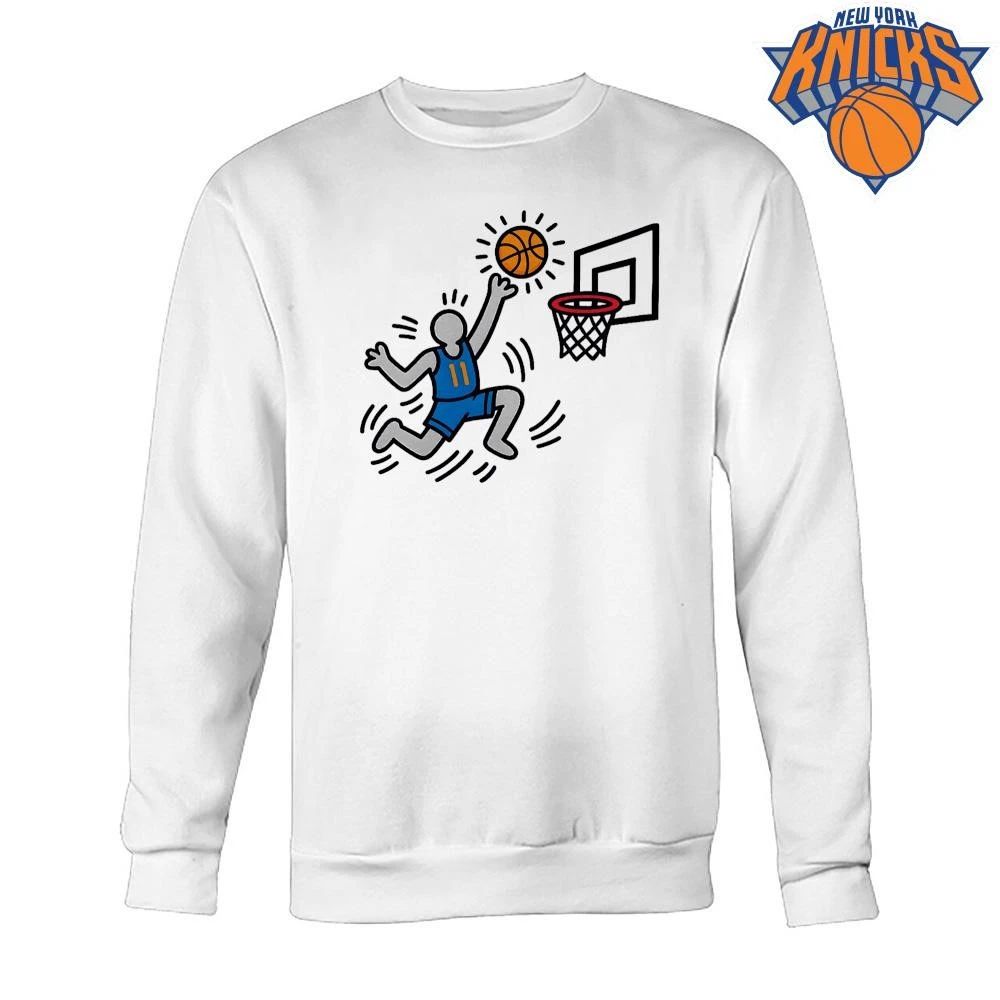 Keith Haring Style Jalen Brunson 11 New York Knicks Slam Dunk NBA Finals 2026 Shirt