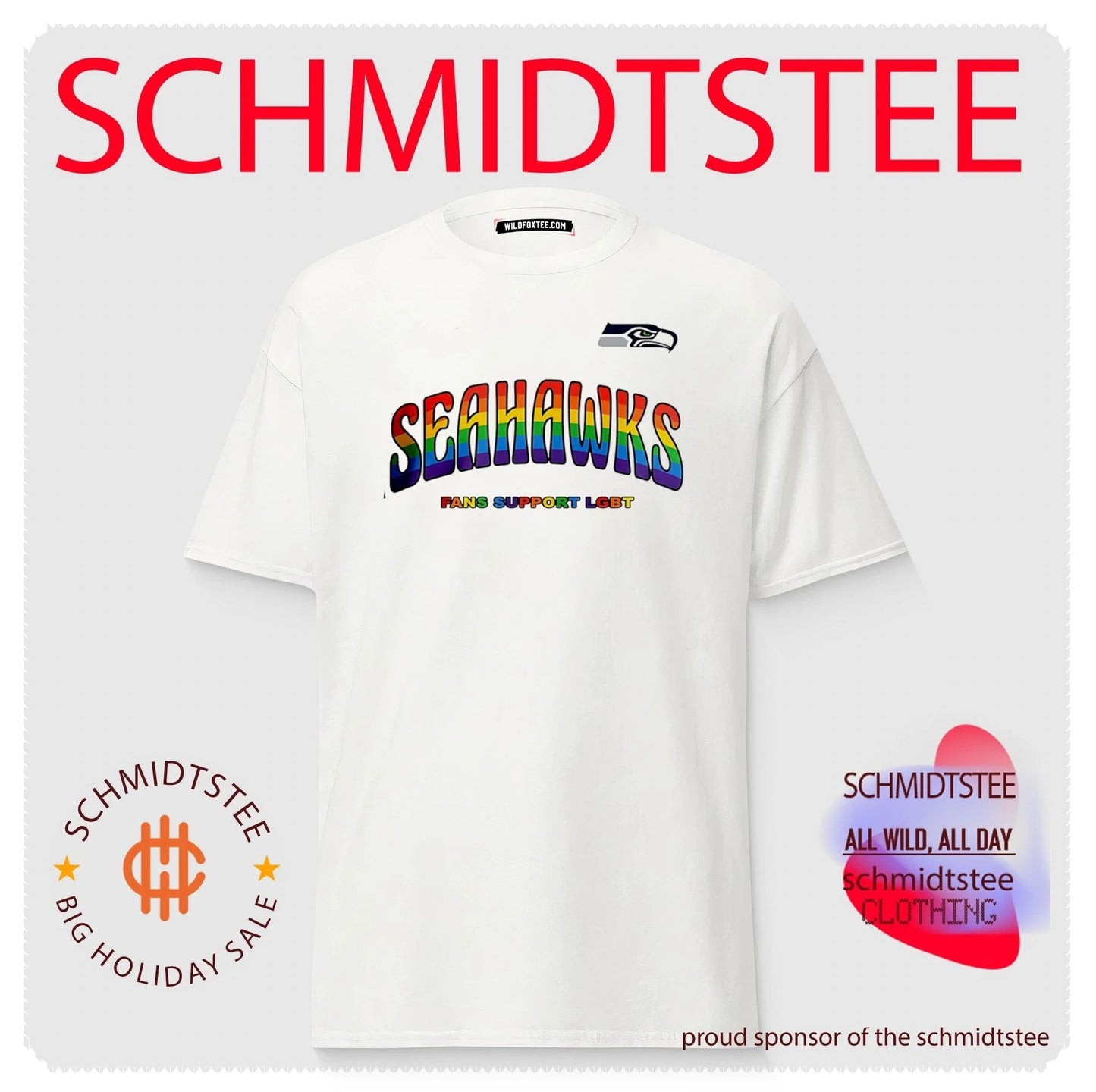 Seattle Seahawks Fans Support LGBT Pride Month shirt