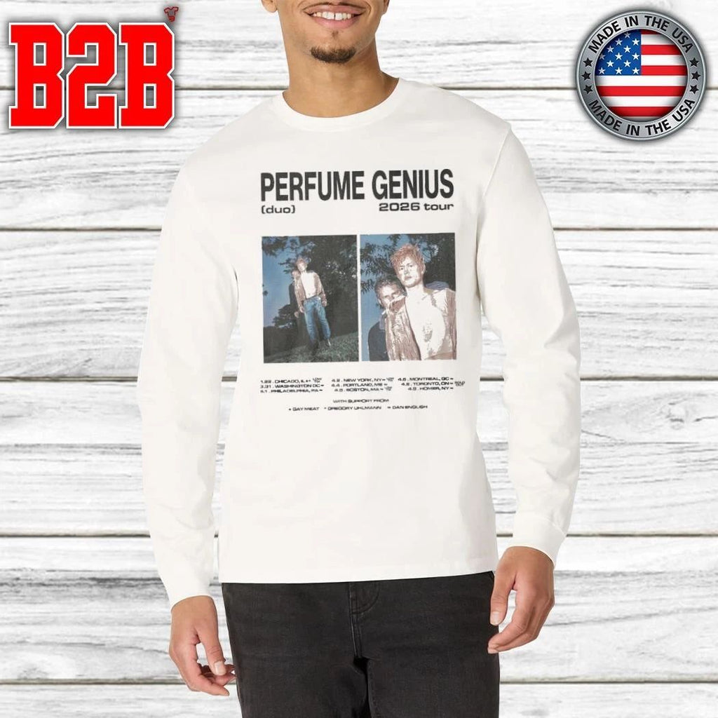 Perfume Genius Duo Tour 2026 Shirt