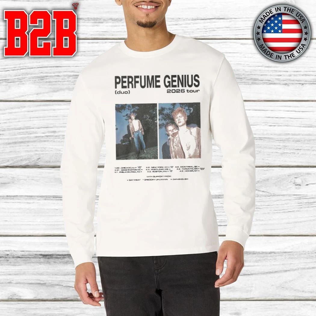 Perfume Genius Duo Tour 2026 Shirt