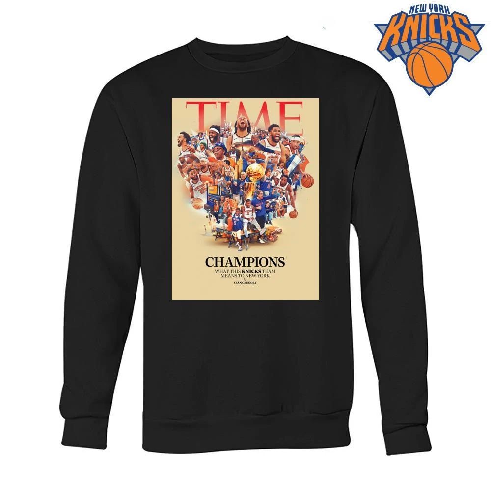 Time Magazine New York Knicks Champions 2026 What This Team Means To New York Shirt